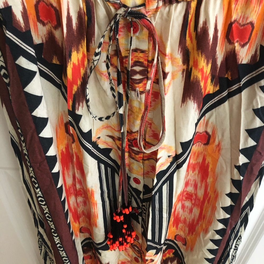 COPY - Hemant & Nandita Ikat Print Maxi Dress - Picture 5 of 6